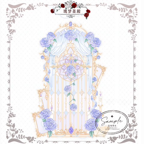 ［推し活グッズ］アクリル 背景 スタンド【GX85AU】