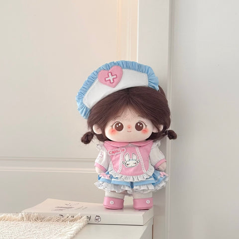 ［ぬい服］20cm 無属性 ぬいぐるみ用服【护士】