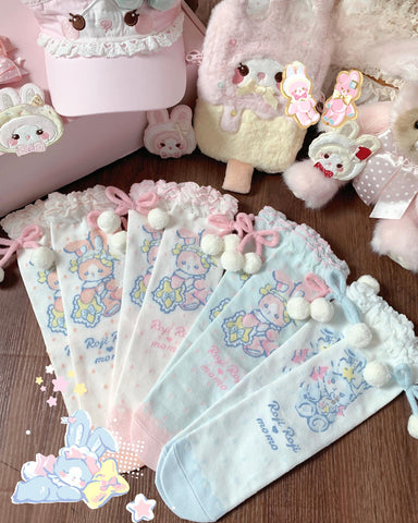 ［ファッション］ロリータ クルー丈ソックス 靴下【ZUS81S】