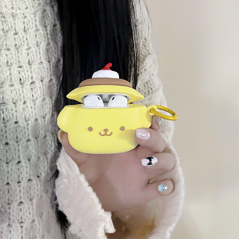 ［サンリオ ］ポムポムプリン イヤホンケース Airpods Pro 1/2/3/4