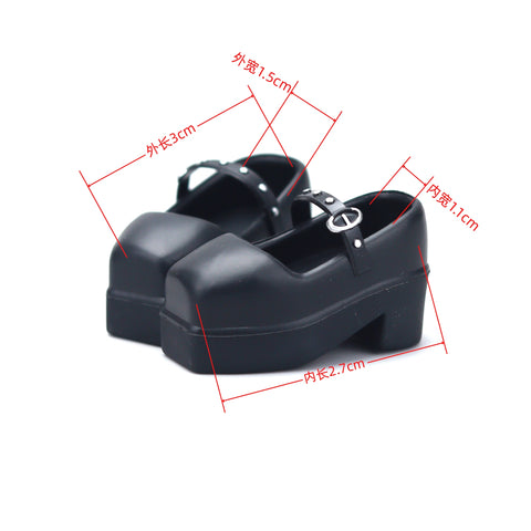 ［BJD服］1/8 1/12 ドール用 シューズ 靴 パンプス【XJ7H4V】