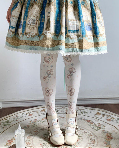 ［ファッション］ロリータ アリスの鍵 タイツ 靴下【T8MC7W】