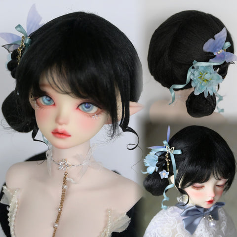 ［BJD小物］1/3 1/4 1/6 1/8 1/12 ドール用ウィッグ【0SSRCQ】