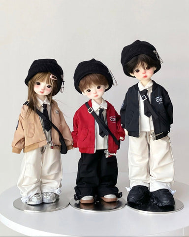 ［BJD服］1/6ドール用 衣装セット【飞行】