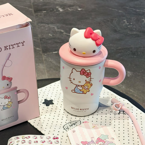 ［サンリオ］正規品 ボトル タンブラー 保温保冷 500ml 全4種【8UXDQF】