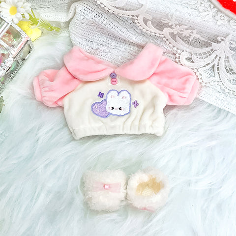 ［ぬい服］20cm 無属性 ぬいぐるみ用 お洋服【绒绒兔】
