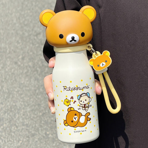 ［キャラグッズ］リラックマ 正規品 ボトル 500ml【1BB0L1】