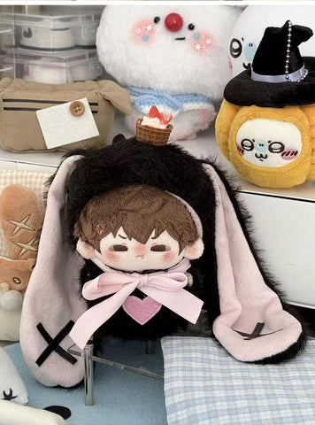 ［ぬい服］10cm 無属性 ぬいぐるみ用 お洋服【兔耳】