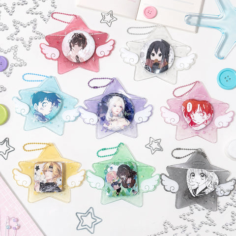 ［推し活グッズ］PVC 缶バッジカバー【HUXYAB】