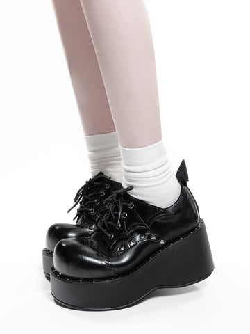 ［靴］ラウンドトゥフォームシューズ【lMHfQ1】