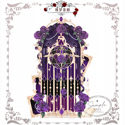 ［推し活グッズ］アクリル 背景 スタンド【GX85AU】