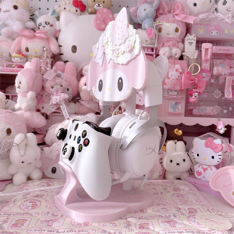 ［サンリオ］マイメロディ 3Dプリント ヘッドホンスタンド【78JDMR】