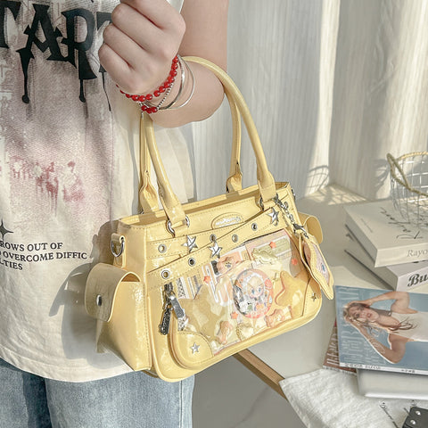 ［バッグ］痛バッグ 2way ショルダーバッグ Lサイズ【0ATGVM】