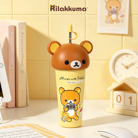 ［キャラグッズ］リラックマ 正規品 ボトル 保温保冷 635ml【NRVXVW】