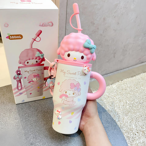 ［サンリオ］正規品 ボトル タンブラー 保温保冷 580ml 全５種【M4KGBB】