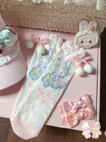 ［ファッション］ロリータ クルー丈ソックス 靴下【ZUS81S】