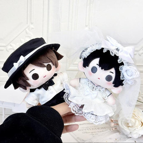 ［ぬい服］10cm 無属性 ぬいぐるみ用 お洋服【婚纱】