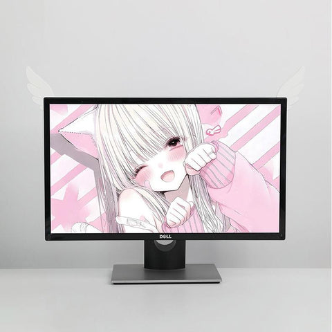 ［メカニカルキーボード］ターモニター 装飾 翼【EQR043】