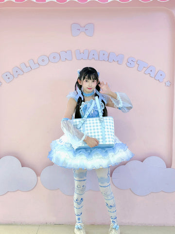 ［バッグ］チェック トートバッグ【990W41】