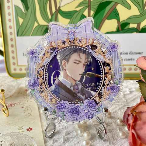 ［推し活グッズ］缶バッジアクリルフレーム 58～75mm【G340S3】