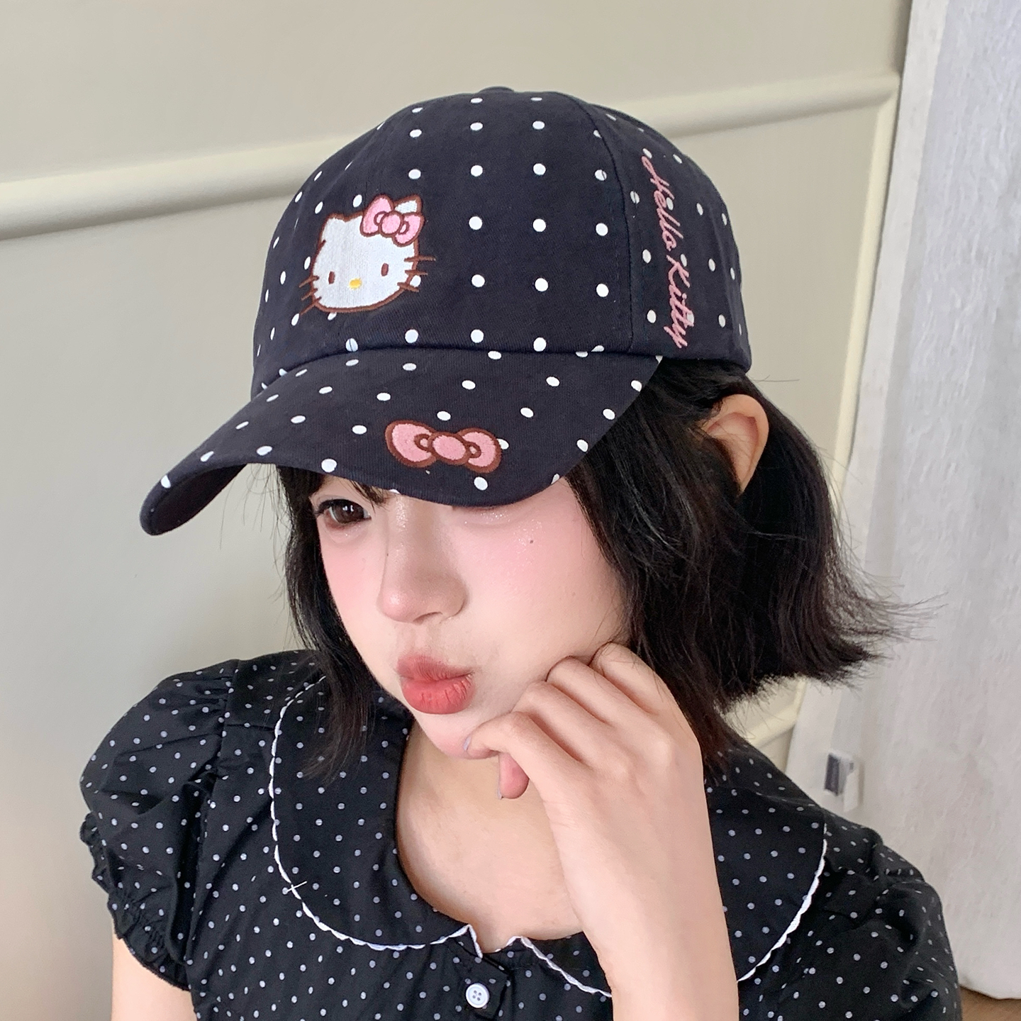 サンリオ］正規品 ハローキティ キャップ【J7JNBA】 – candymoon
