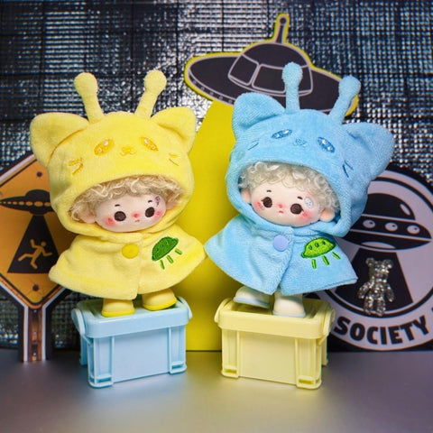 ［ぬい服］10cm 無属性 ぬいぐるみ用 お洋服【外星人】