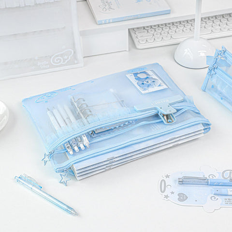 ［推し活グッズ］オリジナル A4 ジッパー式ファイル袋【M5D5AZ】