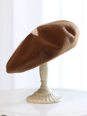 ［ファッション］椎茸 ベレー帽【FW139X】