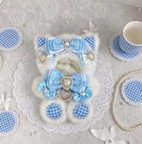 ［ぬい服］ちびぐるみ用 無属性 おすわり 手作り 着ぐるみ【Q3Q6D2】