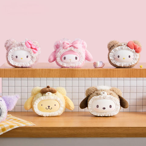 ［サンリオ］トレーディングぬいぐるみ 中身確認【绒绒小熊】