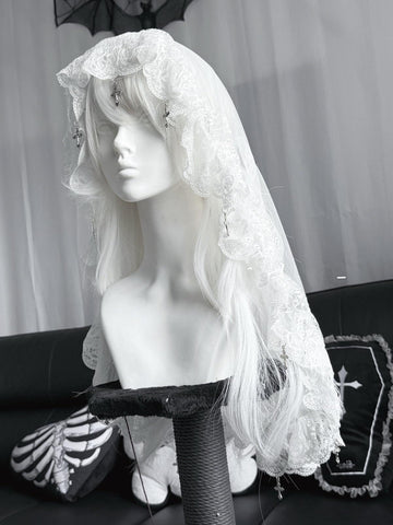 ［ファッション］ゴシック ブライダルベール【CE3KT8】