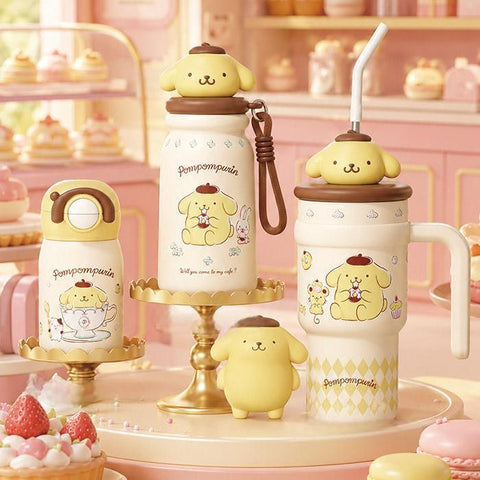 ［サンリオ］ポムポムプリン 正規品 ボトル タンブラー 保温保冷 全6種【ZZ7UBQ】