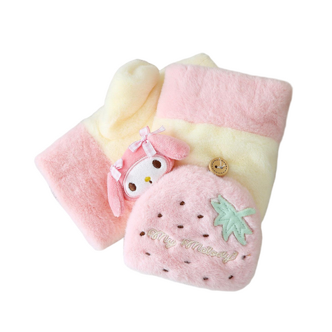 [サンリオ］マイメロディ＆ピアノ 正規品 手袋【612M2C】