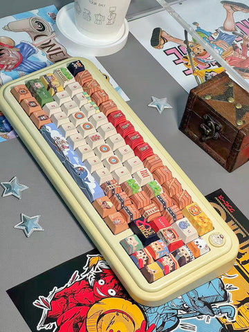 ［ONE PIECE］Cherry/MOA キーキャップ メカニカルキーボード【KKPOCK】