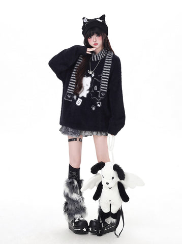 ［ファッション］ワックスクルーネックルーズトップス【HIJ79P】