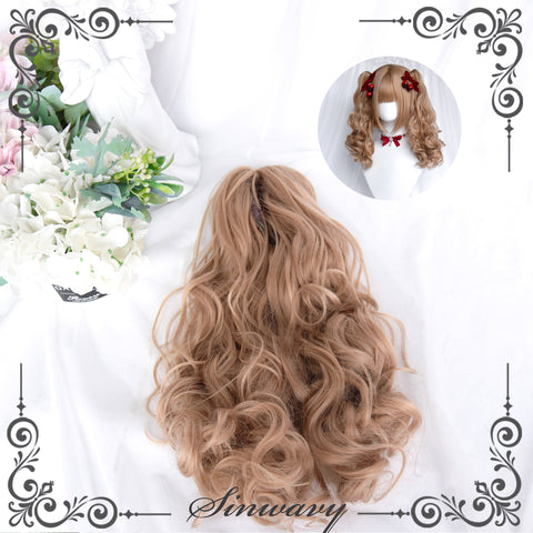 ［ウィッグ］ゴスロリ ツインテール 巻き髪【魔女】