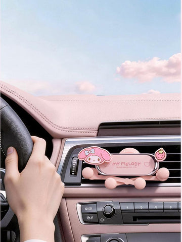 [サンリオ］カー用品 車 スマホホルダー【MIMF1Q】