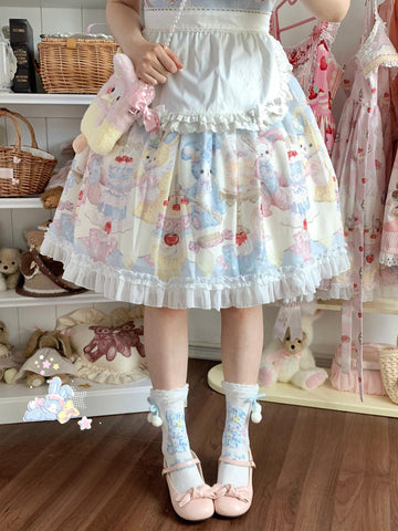 ［ファッション］ロリータ クルー丈ソックス 靴下【ZUS81S】