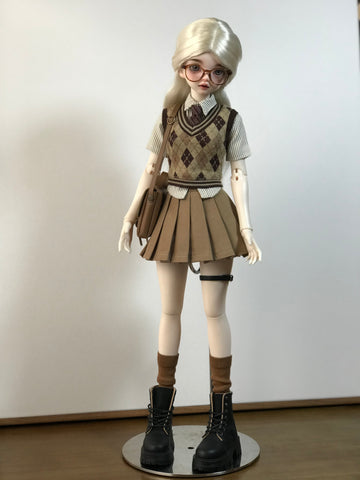 ［BJD服］1/4 kumako ドール用 トレンチコート 衣装セット【9AL1YZ】