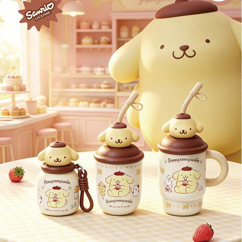 ［サンリオ］ポムポムプリン 正規品 ボトル タンブラー 保温保冷 全6種【ZZ7UBQ】