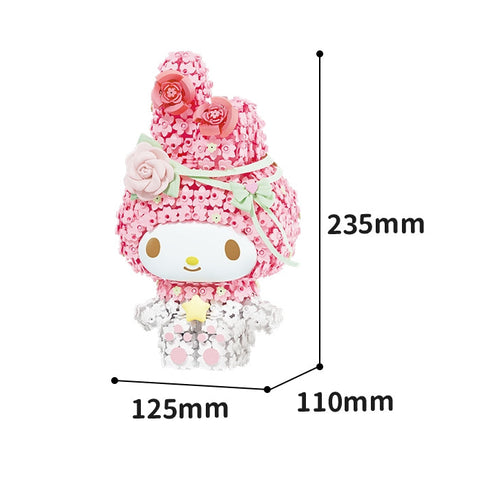 ［サンリオ］マイメロディ＆クロミ ブロック おもちゃ【NLST1G】