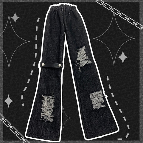 ［BJD服］1/4 ドール用 衣装セット【黑白】