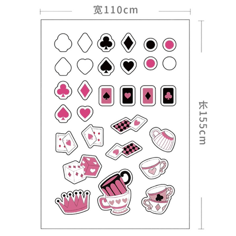 ［推し活グッズ］アクリルフレーム パーツ【7EM3JE】