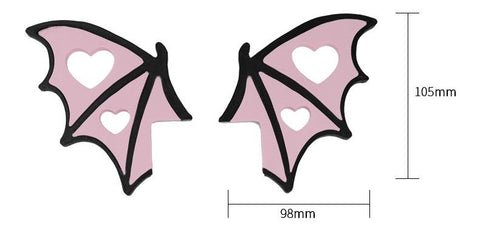 ［メカニカルキーボード］ターモニター 装飾 悪魔の翼【QXFVGW】