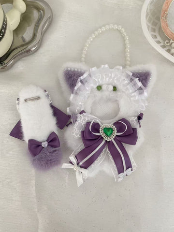 ［ぬい服］ちびぐるみ用 手作り 着ぐるみ【Q8VDJO】