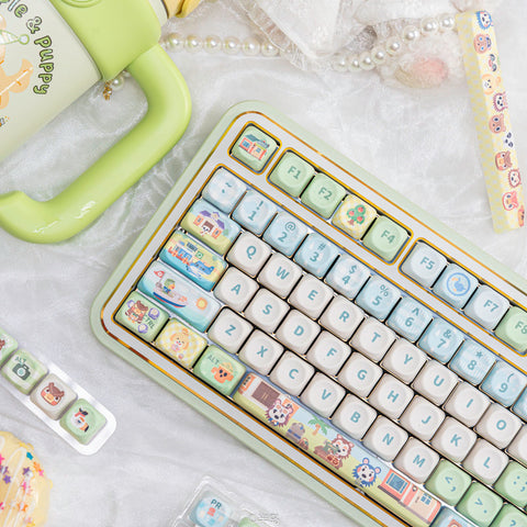 ［メカニカルキーボード］どうぶつの森 MOA キーキャップ【95MNR8】