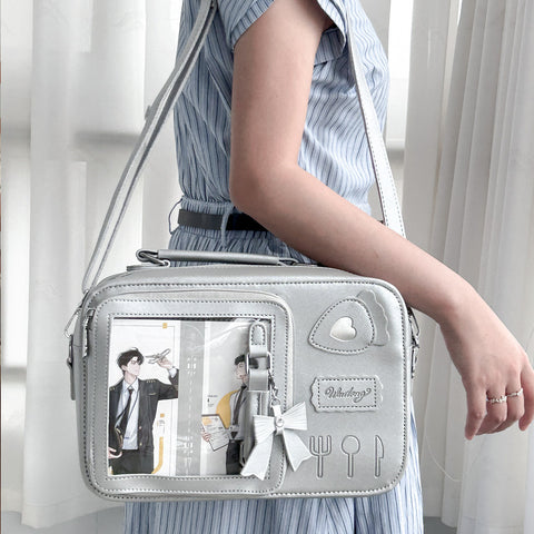 ［バッグ］缶バッジ用 痛バッグ リュック【EG270O】