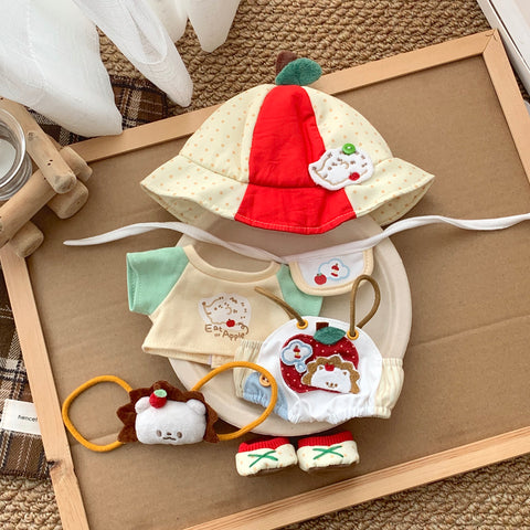 ［ぬい服］20cm 無属性 ぬいぐるみ用 お洋服【刺猬】