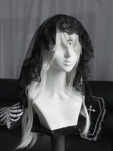 ［ファッション］ゴシック ブライダルベール【CE3KT8】