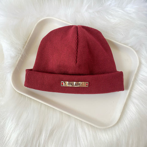 ［ぬい小物］20cm 無属性 ぬいぐるみ用 ニットキャップ【帽子】